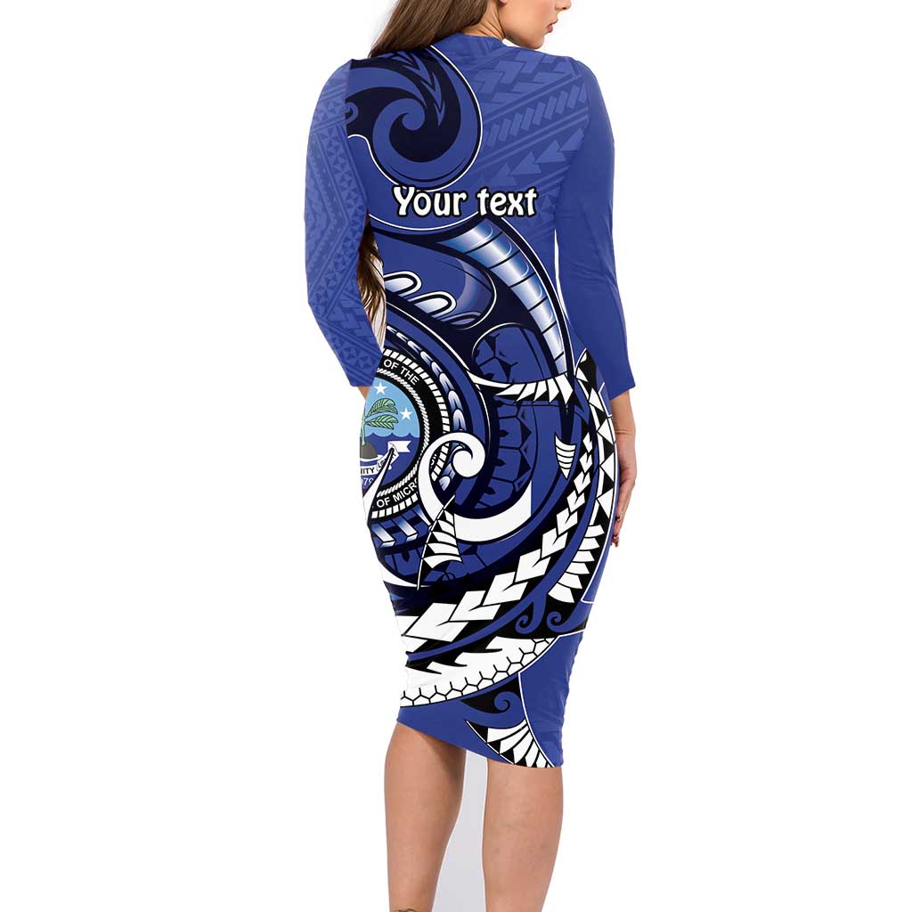 Personalized FSM 1986 Independence Day Family Matching Long Sleeve Bodycon Dress and Hawaiian Shirt Polynesian Shark Tattoo Style LT9 - Polynesian Pride
