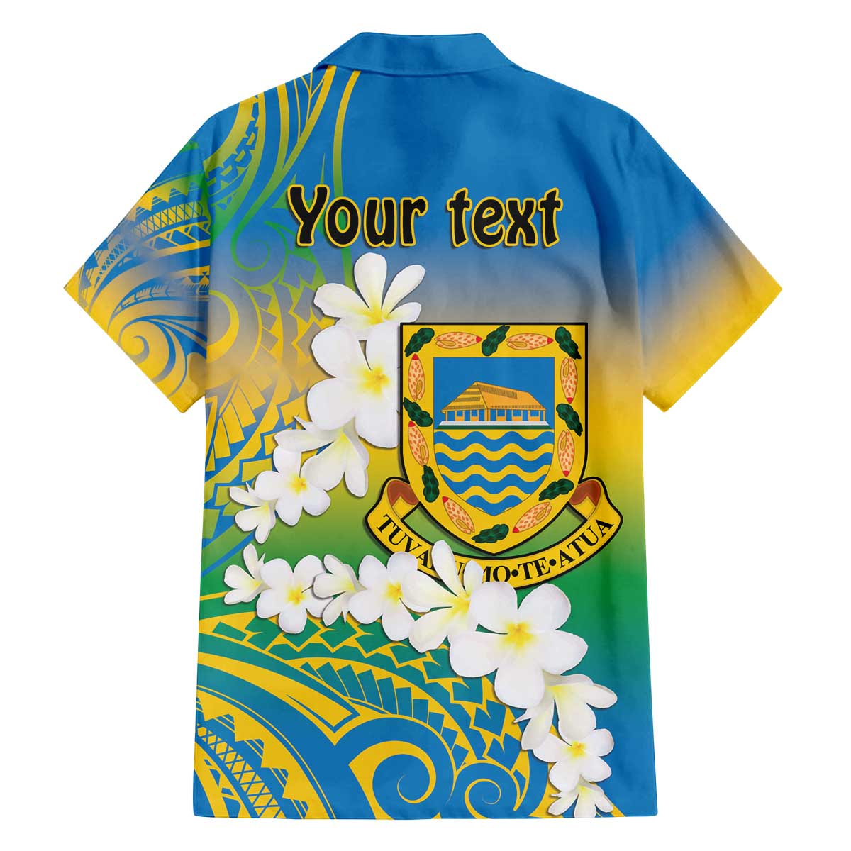 Personalised Tuvalu 1978 Independence Day Family Matching Puletasi and Hawaiian Shirt Polynesian Plumeria Style LT9 - Polynesian Pride