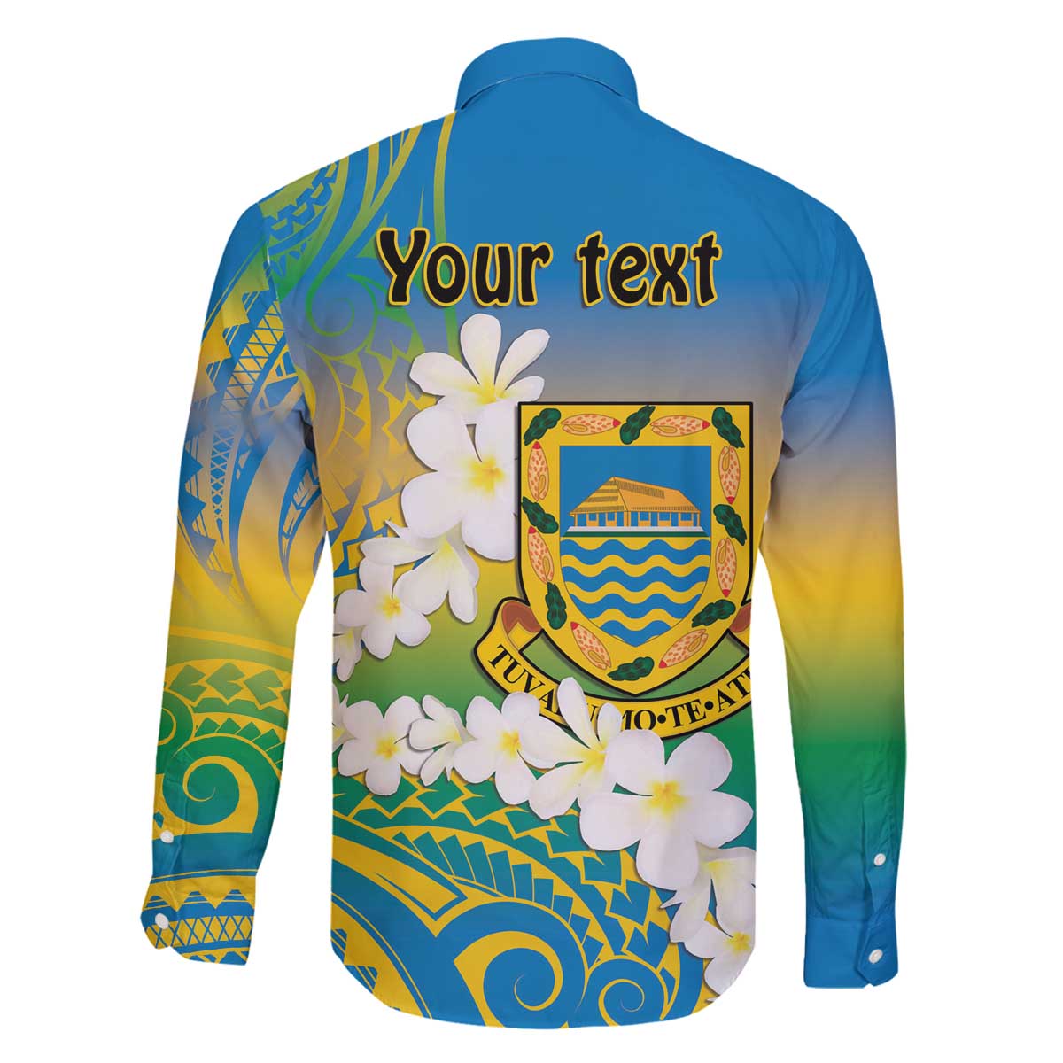 Personalised Tuvalu 1978 Independence Day Family Matching Puletasi and Hawaiian Shirt Polynesian Plumeria Style LT9 - Polynesian Pride