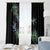 New Zealand Window Curtain Aotearoa Silver Fern Mixed Papua Shell Green Vibe LT9 - Polynesian Pride