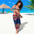 Personalised Guam Christmas Sarong Felis Pusgua Santa Beach Polynesian Pattern LT9 - Polynesian Pride