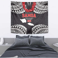 Samoa Black Saturday Tapestry Samoa mo Samoa with Black Ula Fala