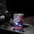 Samoa Black Saturday Tumbler Cup Samoa mo Samoa with Blue Ula Fala