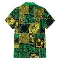 Cook Islands Mere Kiritimiti Hawaiian Shirt Pacific Patchwork Xmas Vibes - Polynesian Pride