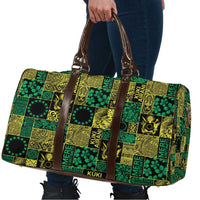 Cook Islands Mere Kiritimiti Travel Bag Pacific Patchwork Xmas Vibes - Polynesian Pride