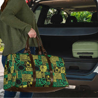 Cook Islands Mere Kiritimiti Travel Bag Pacific Patchwork Xmas Vibes - Polynesian Pride