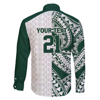 Polynesian Hawaii Volleyball Custom Family Matching Long Sleeve Bodycon Dress and Hawaiian Shirt Kakau with Sport Style LT9 - Polynesian Pride