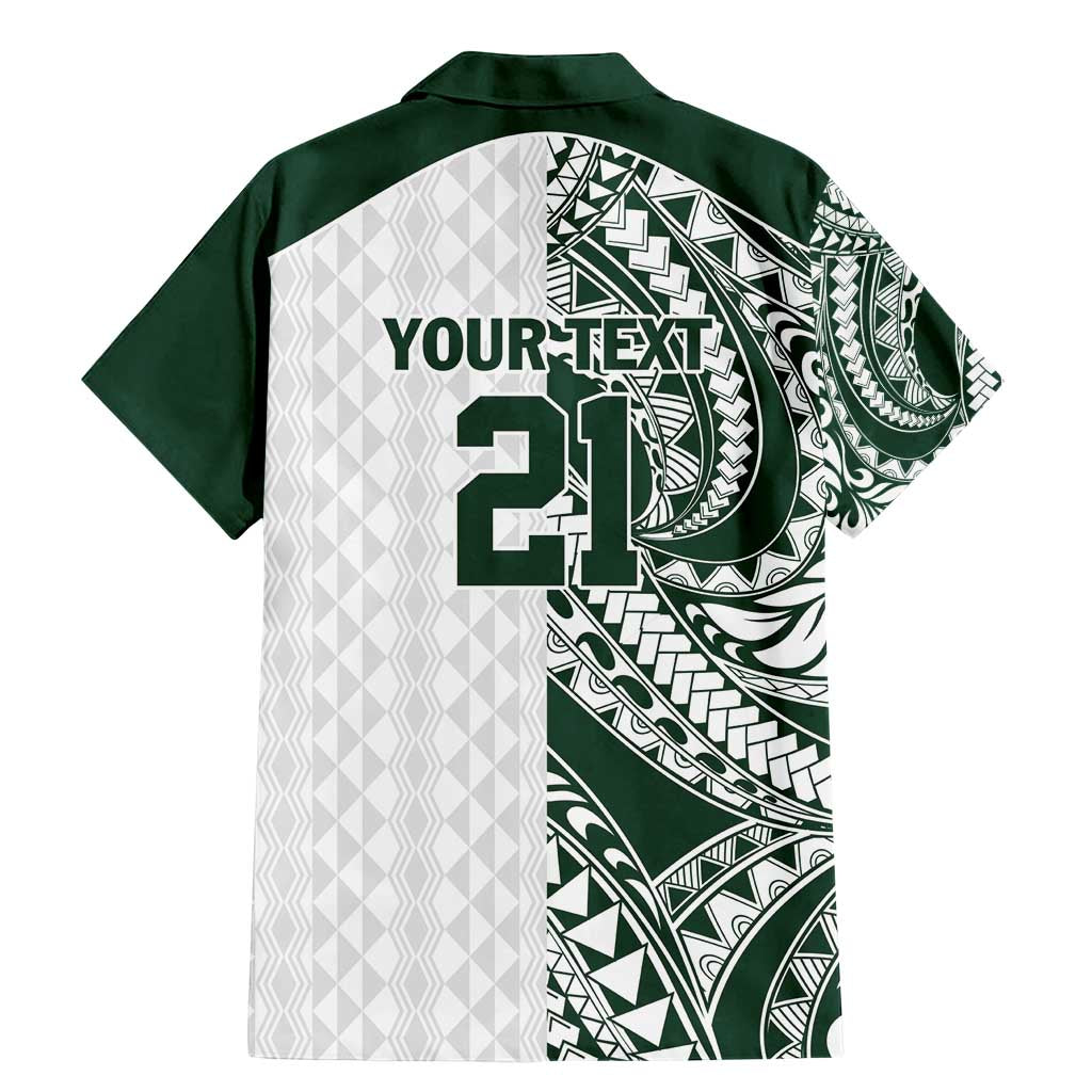 Polynesian Hawaii Volleyball Custom Family Matching Mermaid Dress and Hawaiian Shirt Kakau with Sport Style LT9 - Polynesian Pride