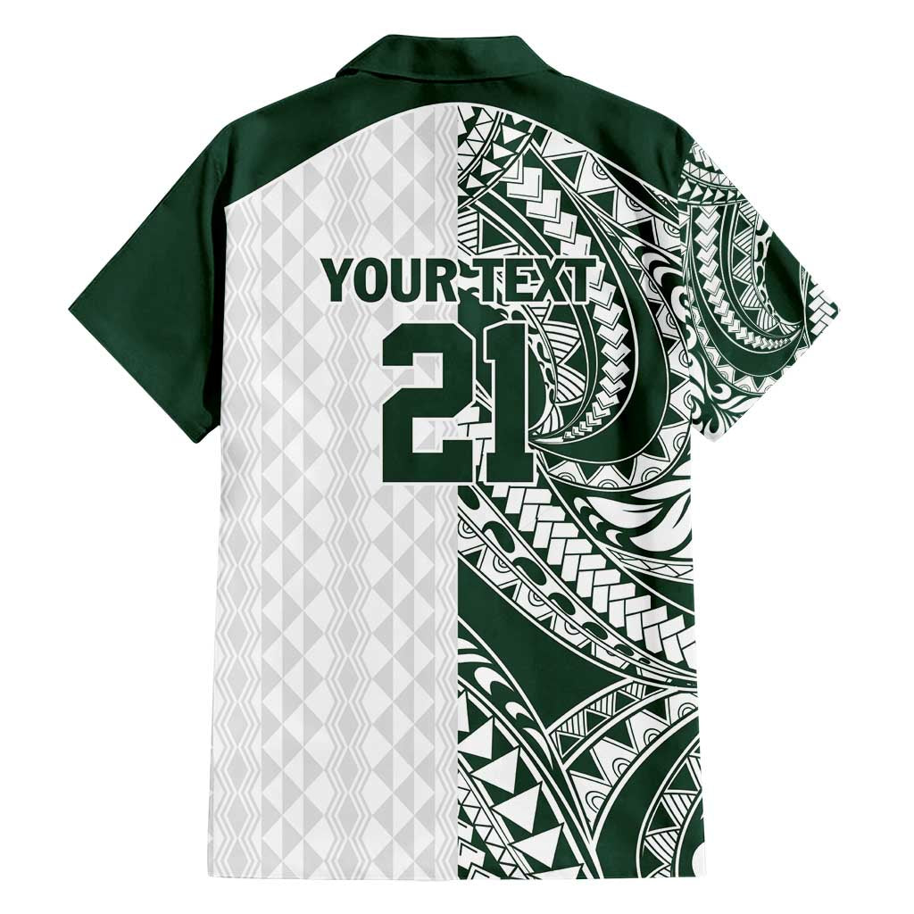 Polynesian Hawaii Volleyball Custom Family Matching Tank Maxi Dress and Hawaiian Shirt Kakau with Sport Style LT9 - Polynesian Pride