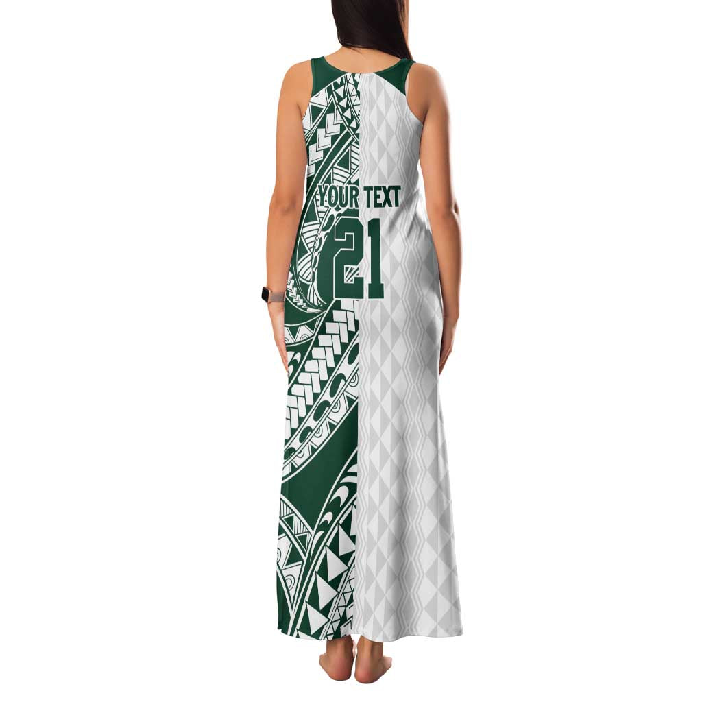 Polynesian Hawaii Volleyball Custom Family Matching Tank Maxi Dress and Hawaiian Shirt Kakau with Sport Style LT9 - Polynesian Pride