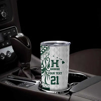Polynesian Hawaii Volleyball Custom Tumbler Cup Kakau with Sport Style LT9 - Polynesian Pride