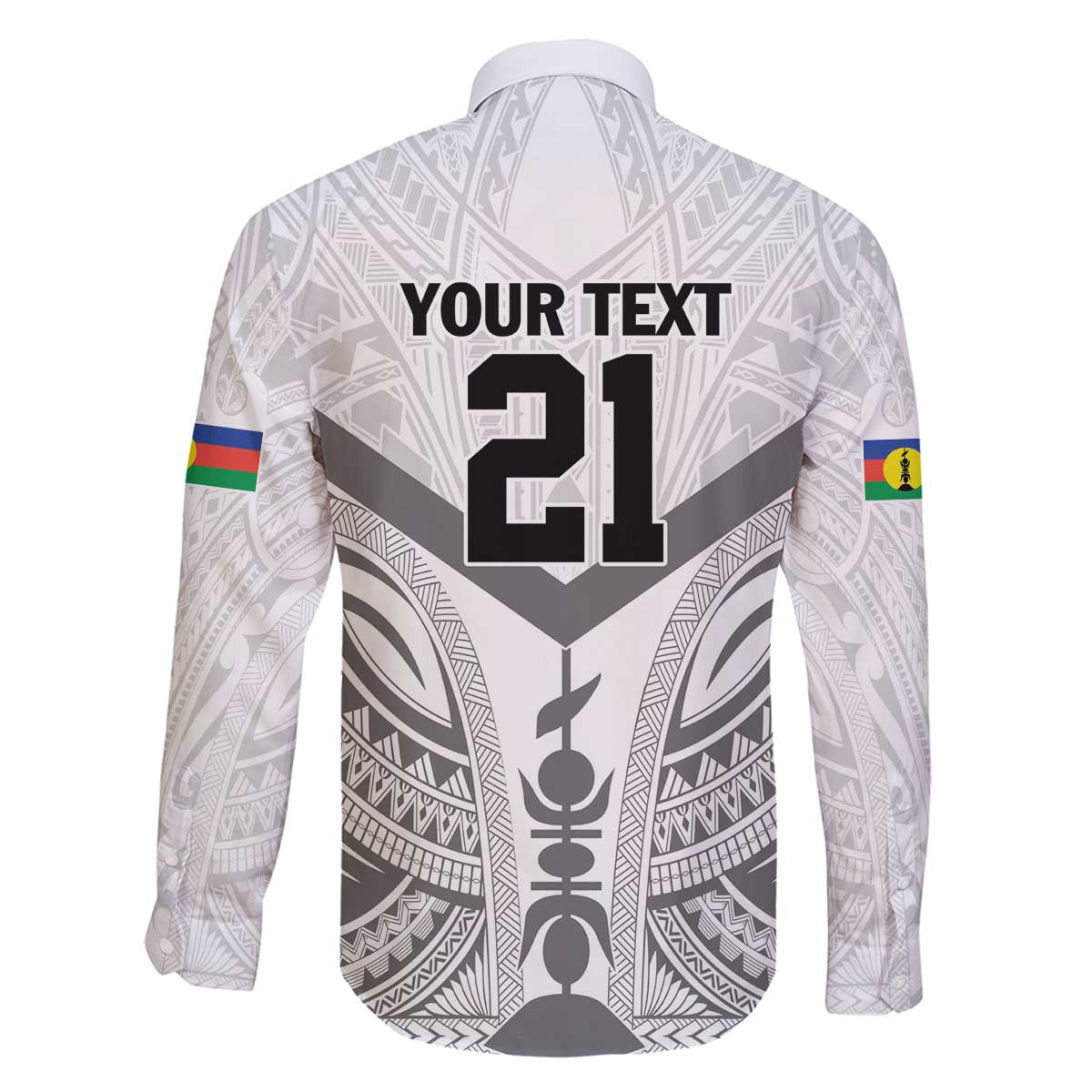 New Caledonia Football Custom Family Matching Off The Shoulder Long Sleeve Dress and Hawaiian Shirt Go Champions Les Cagous LT9 - Polynesian Pride