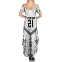 New Caledonia Football Custom Family Matching Summer Maxi Dress and Hawaiian Shirt Go Champions Les Cagous LT9 - Polynesian Pride