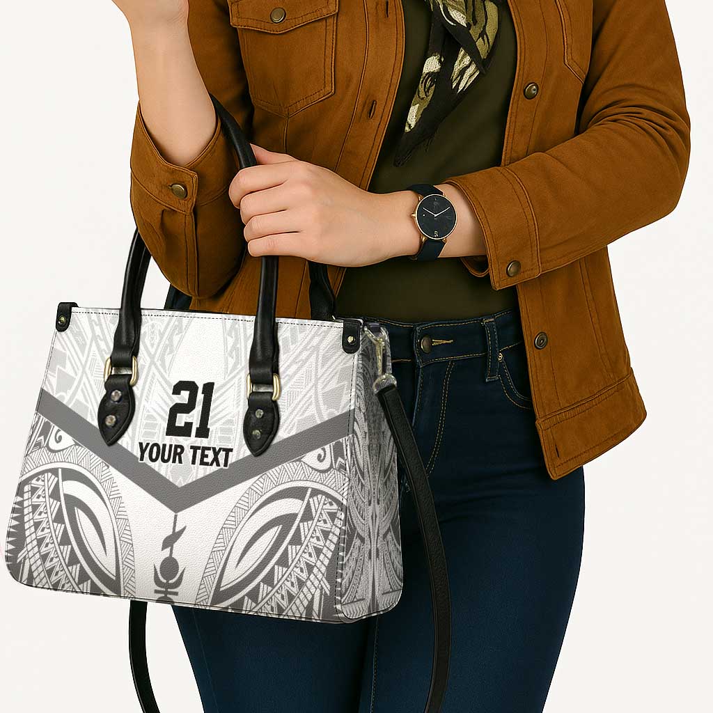 New Caledonia Football Custom Leather Bag Go Champions Les Cagous - Polynesian Pride