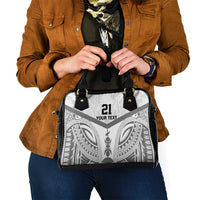 New Caledonia Football Custom Shoulder Handbag Go Champions Les Cagous