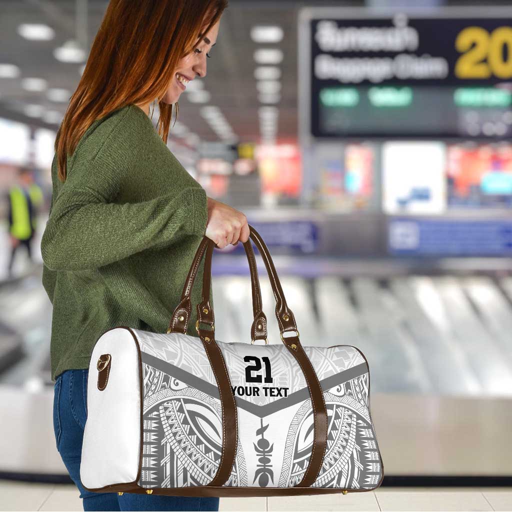 New Caledonia Football Custom Travel Bag Go Champions Les Cagous - Polynesian Pride