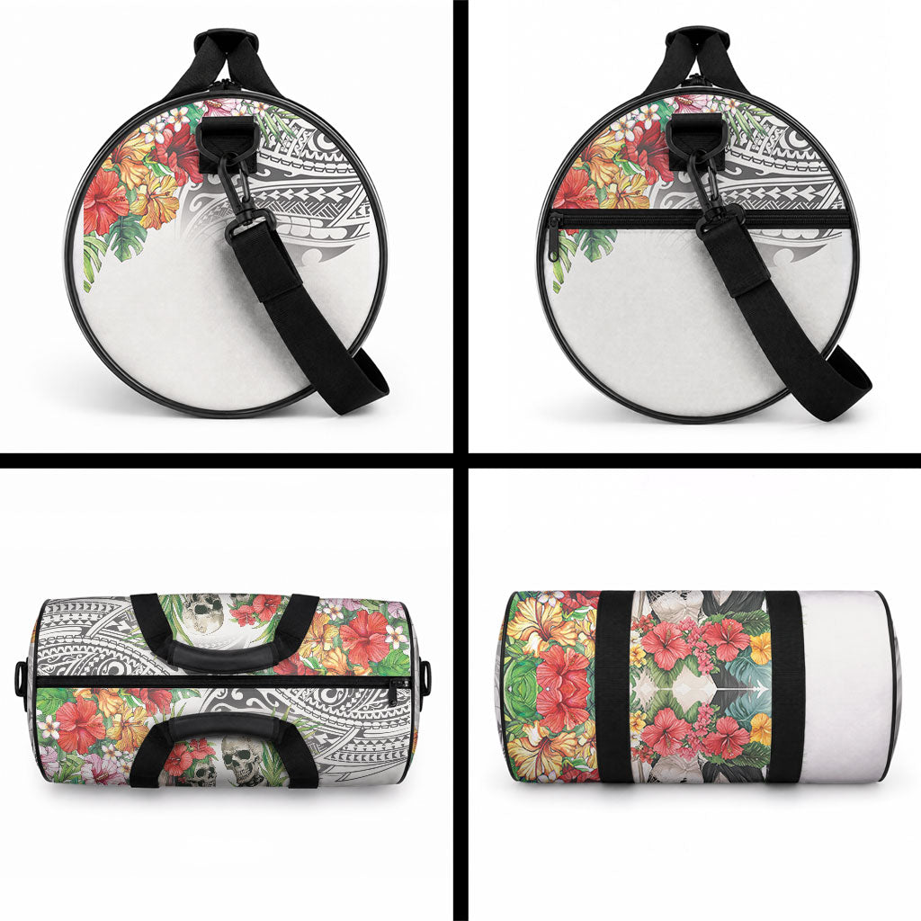 Skeleton Love for Valentine’s Day Duffle Bag Polynesian Tribal Love Forever LT9 - Polynesian Pride