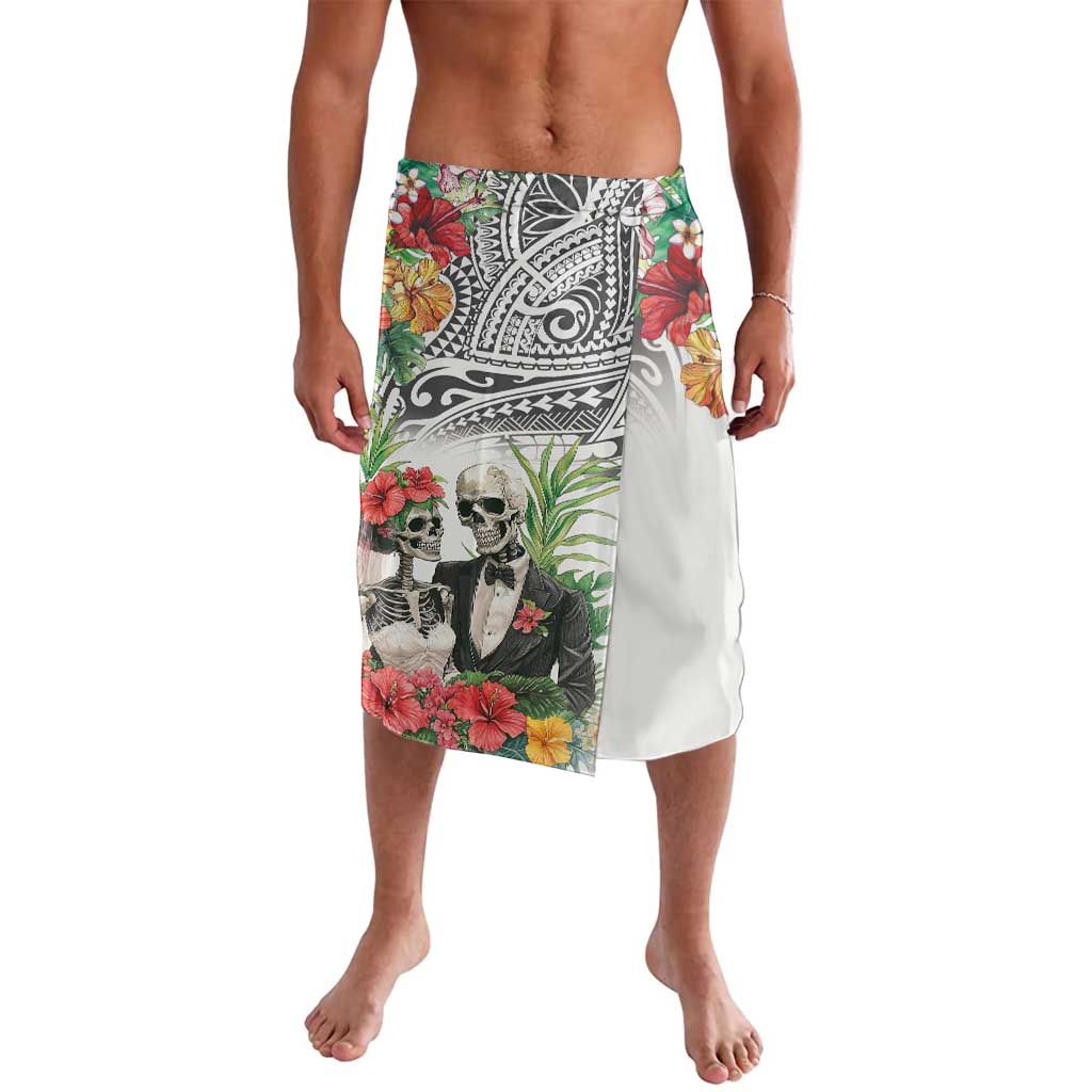 Skeleton Love for Valentine’s Day Lavalava Polynesian Tribal Love Forever