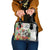 Skeleton Love for Valentine’s Day Shoulder Handbag Polynesian Tribal Love Forever