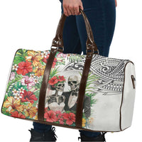 Skeleton Love for Valentines Day Travel Bag Polynesian Tribal Love Forever LT9 - Polynesian Pride