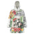 Skeleton Love for Valentine’s Day Wearable Blanket Hoodie Polynesian Tribal Love Forever