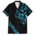 All Black Maori Tribal Tattoo Personalised Hawaiian Shirt Polynesian Style