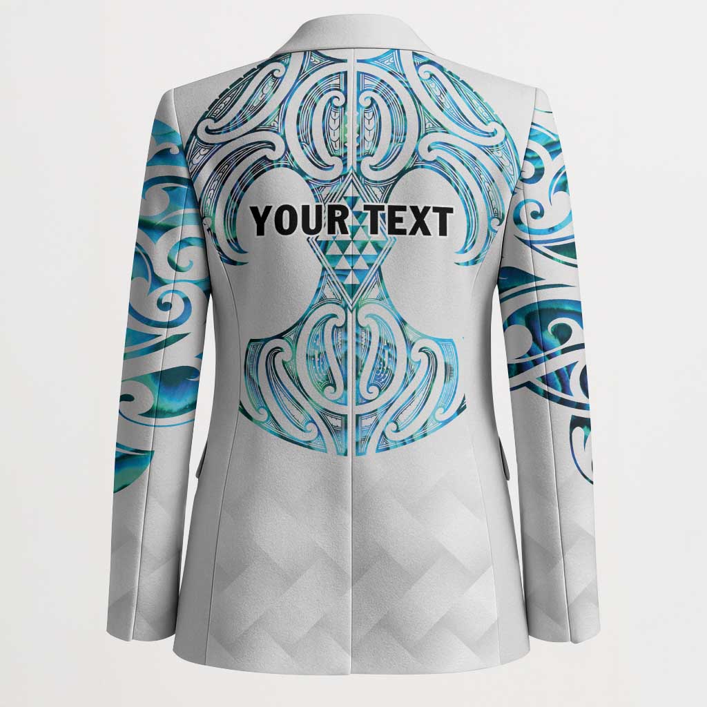 Queensland Maori Kiwi Personalised Blazer Ma Kakariki Papua Shell Maori Tribal Tattoo - Polynesian Pride