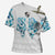 Queensland Maori Kiwi Personalised Cross Shoulder Shirt Ma Kakariki Papua Shell Maori Tribal Tattoo - Polynesian Pride
