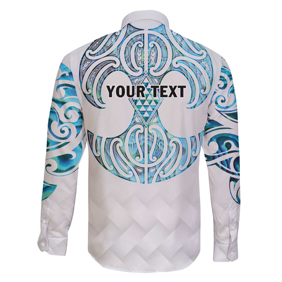 Queensland Maori Kiwi Personalised Family Matching Off The Shoulder Long Sleeve Dress and Hawaiian Shirt Ma Kakariki Papua Shell Maori Tribal Tattoo LT9 - Polynesian Pride