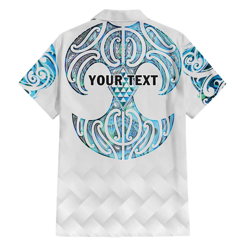 Queensland Maori Kiwi Personalised Hawaiian Shirt Ma Kakariki Papua Shell Maori Tribal Tattoo