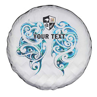 Queensland Maori Kiwi Personalised Spare Tire Cover Ma Kakariki Papua Shell Maori Tribal Tattoo LT9 - Polynesian Pride