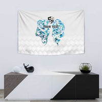 Queensland Maori Kiwi Personalised Tapestry Ma Kakariki Papua Shell Maori Tribal Tattoo