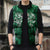 Queensland Maori Kiwi Personalised Sleeveless Puffer Jacket Kikirangi Papua Shell Maori Tribal Tattoo - Polynesian Pride