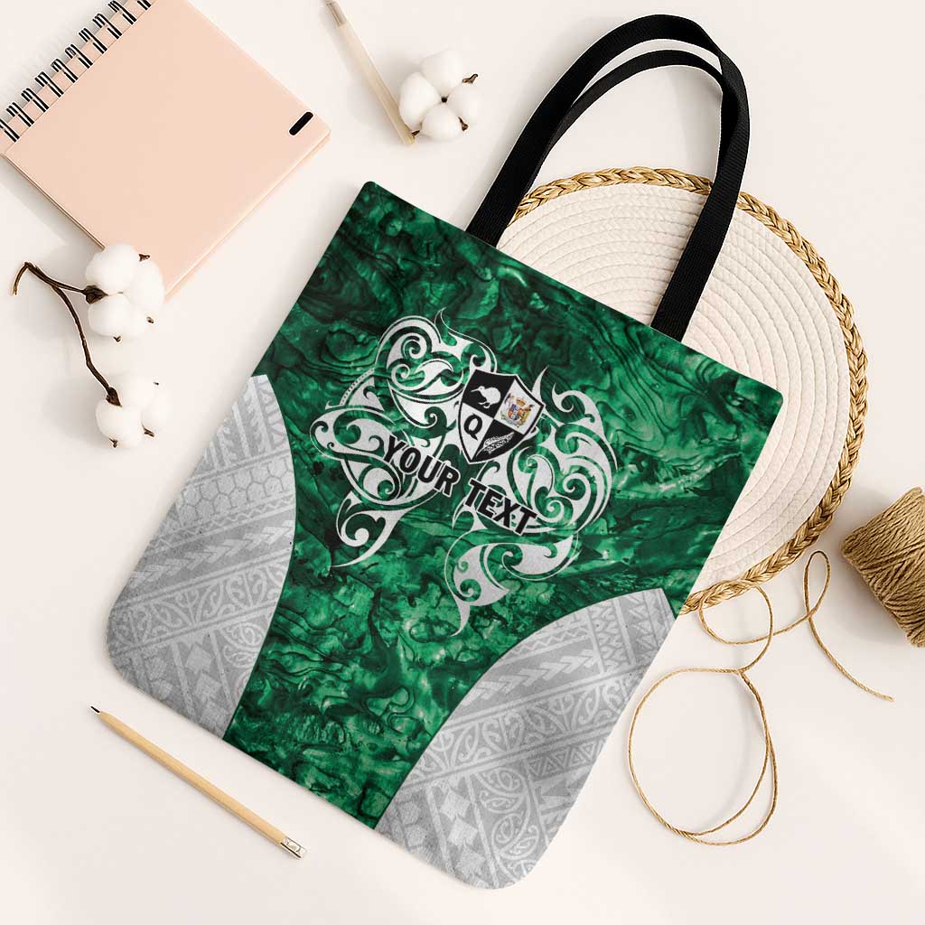 Queensland Maori Kiwi Personalised Tote Bag Kikirangi Papua Shell Maori Tribal Tattoo - Polynesian Pride