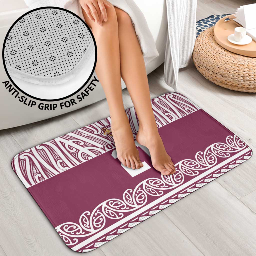 Queensland Maori Nga Hau E Wha Custom Bathroom Set Polynesian Maori Tribal Pattern LT9 - Polynesian Pride