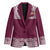 Queensland Maori Nga Hau E Wha Custom Blazer Polynesian Maori Tribal Pattern - Polynesian Pride