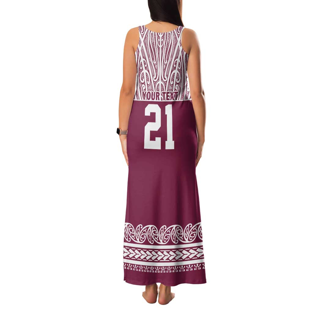 Queensland Maori Nga Hau E Wha Custom Family Matching Tank Maxi Dress and Hawaiian Shirt Polynesian Maori Tribal Pattern LT9 - Polynesian Pride