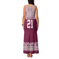 Queensland Maori Nga Hau E Wha Custom Family Matching Tank Maxi Dress and Hawaiian Shirt Polynesian Maori Tribal Pattern LT9 - Polynesian Pride