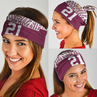 Queensland Maori Nga Hau E Wha Custom Neck Gaiter Polynesian Maori Tribal Pattern - Polynesian Pride