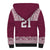 Queensland Maori Nga Hau E Wha Custom Sherpa Hoodie Polynesian Maori Tribal Pattern