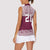Queensland Maori Nga Hau E Wha Custom Women Sleeveless Polo Shirt Polynesian Maori Tribal Pattern