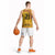 Queensland Papua New Guinea Custom Basketball Jersey All Gold Pacific PNG Tribal Style - Polynesian Pride