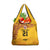 Queensland Papua New Guinea Custom Grocery Bag All Gold Pacific PNG Tribal Style