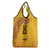 Queensland Papua New Guinea Custom Grocery Bag All Gold Pacific PNG Tribal Style