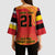 Queensland Papua New Guinea Custom Kimono Sleeve Blouse All Red Pacific PNG Tribal Style - Polynesian Pride