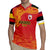 Queensland Papua New Guinea Custom Rugby Jersey All Red Pacific PNG Tribal Style