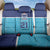 Queensland Samoa Custom Back Car Seat Cover Blue Pacific Polynesian Tribal Pattern