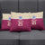 Queensland Samoa Custom Pillow Cover Maroon Pacific Polynesian Tribal Pattern - Polynesian Pride