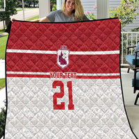 Queensland Tonga Custom Quilt QLD with Tongan Ngatu Pattern