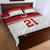 Queensland Tonga Custom Quilt Bed Set QLD with Tongan Ngatu Pattern